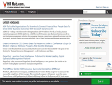 Tablet Screenshot of hrhub.com